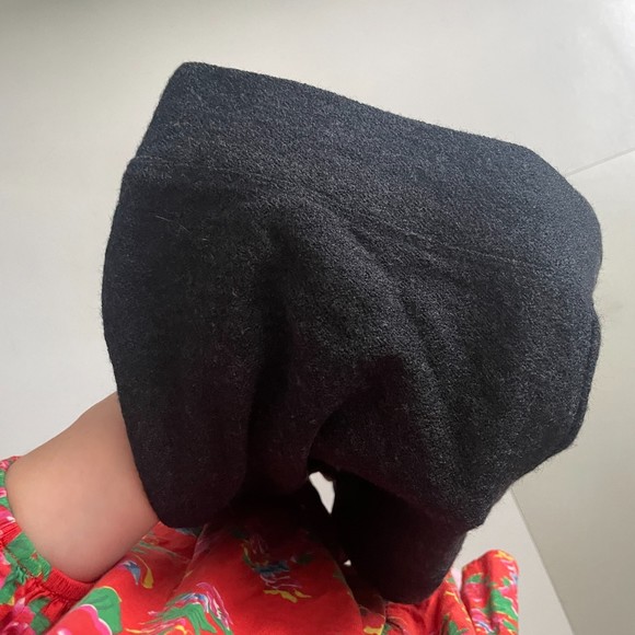 Eileen Fisher Texture Casual Straight Leg Pants Gray - Picture 4 of 8